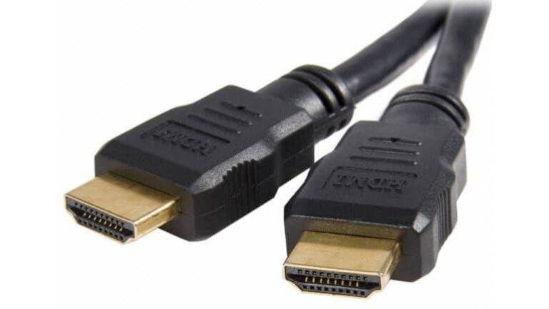 Is it necessary to use an HDMI cable?