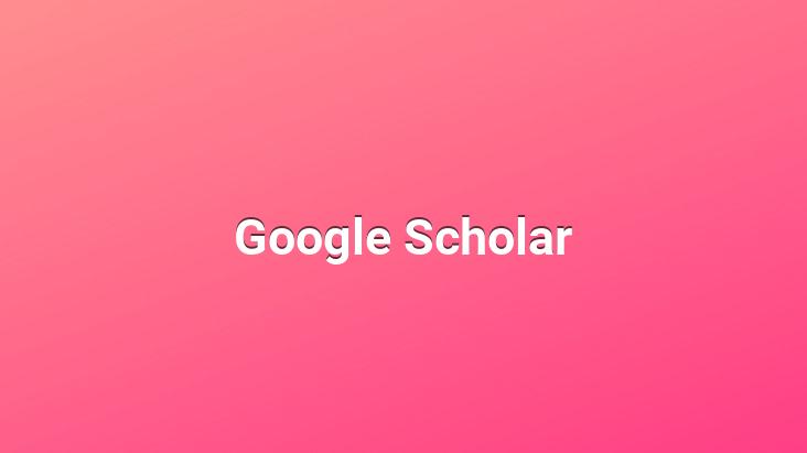 Google Scholar