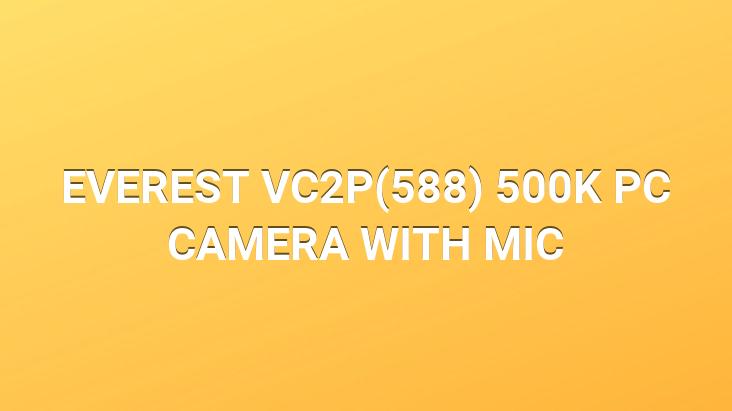 EVEREST VC2P(588) 500K PC CAMERA WITH MIC