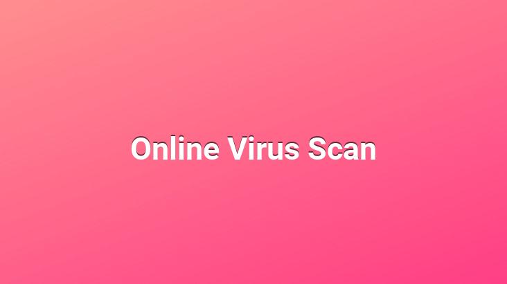 Online Virus Scan